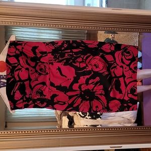 Express strapless dress